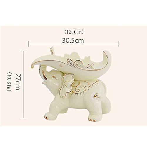 Soporte para botellas de vino con diseño elefante de cerámica miniatura 2