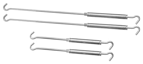 Standard Turnbuckle Replacement Set Compatible with Truck Camper Tie DownTruck Camper Tie Downs Trailer/Pickup Tie Downs