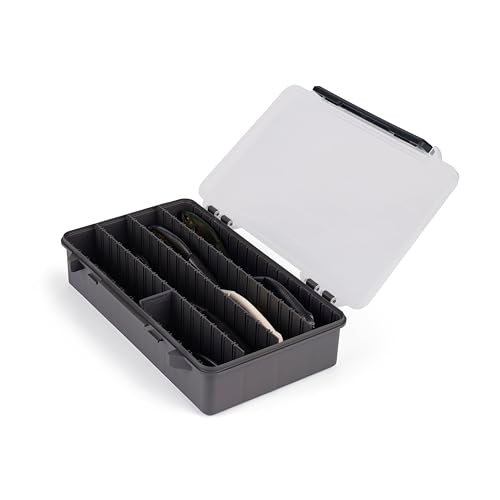 Image of Plano StowAway 3700 Deep Stow Tackle Box, with Corrosion-Preventive Rustricor, Single Latch Design, Transparent DuraView Lid, Stackable Storage for Fishing Bait, Lures and Gear