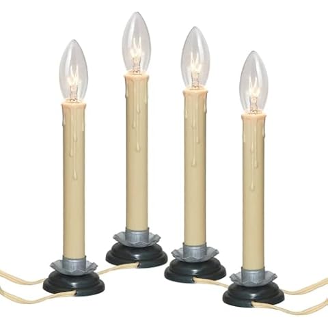 brianvikey 7 Inch Electric Candle Lamps Cover