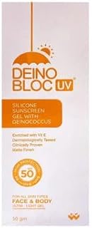 BIOVIDA Deino Bloc UV Sunscreen Gel Suitable for All Skin Types, SPF 50, 24 Hour Protection, Vitamin C & E Enriched Price In India