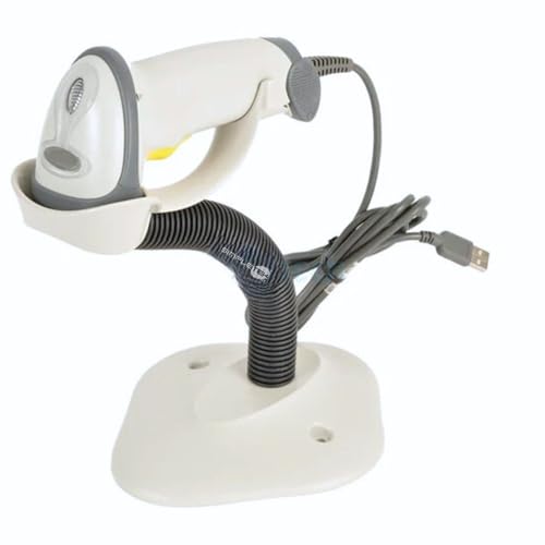 Scanner Barcode USB Simpletek avec son stand inclus pour lecture laser 1D fiable