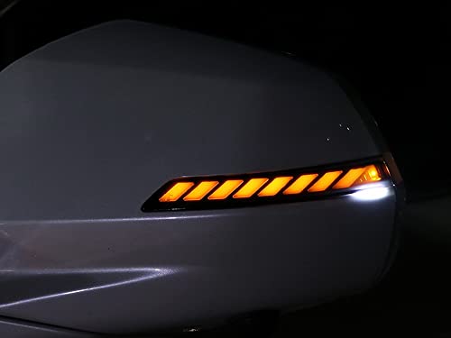 Luz intermitente LED dinámica de retrovisor para Cadillac XT4 XT5 XT6 2020 2021 3
