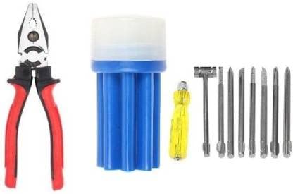 AK Hand Tools 8-Pieces Screwdriver Kit/Screwdriver combo Set Combination Plier For Home Use/For Multipurpose Application
