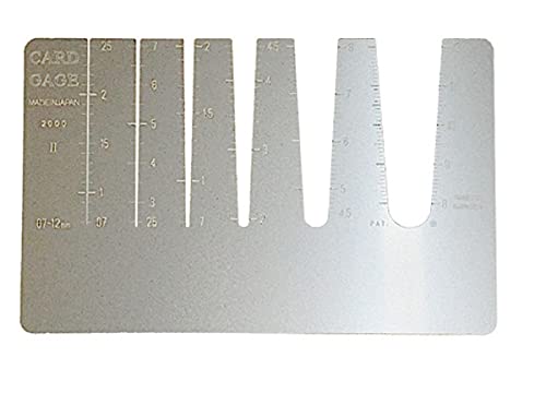 Card gauge TYK-15 pour mesurer l'épaisseur des fils et tôles