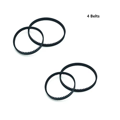 Replacement Belts for Bissell ProHeat 2X Vacuum,Compatible with Models 1383R,1383,9200,9300,9400,9500,8920,89203,8920V,47A21,66Q4,66Q42,Series (4 Belt)