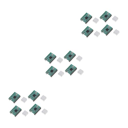jojofuny 12pcs Stepper Motor Driver Board for Printer Quiet Stepper Motor Driver Module Printer Parts