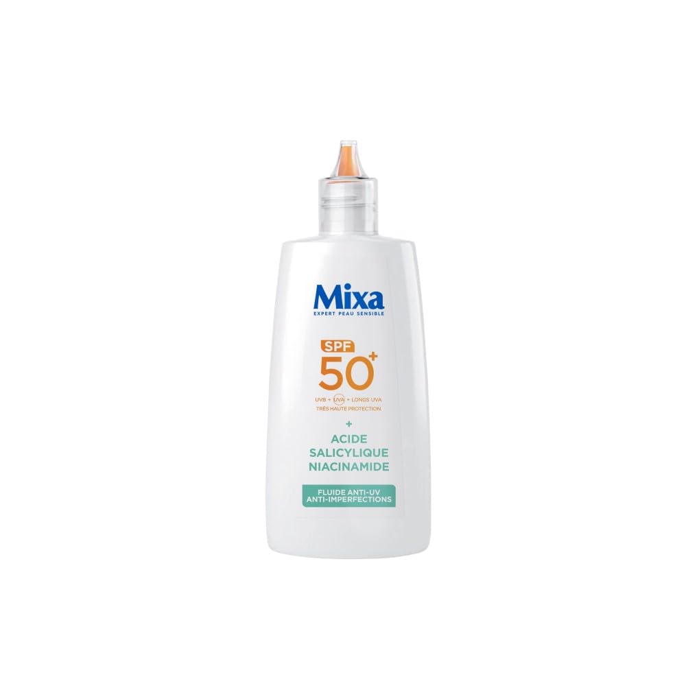 Mixa Anti-UV Anti-Blemish Fluid SPF50+ Salicylic Acid 40ml