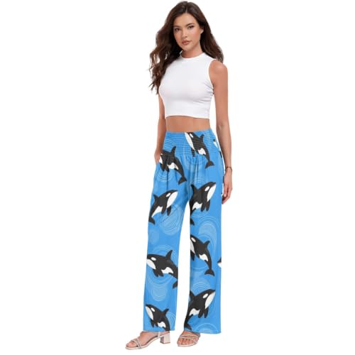 Pantalon ample FRODOTGV Orca Ocean contre l'inconfort des jambes