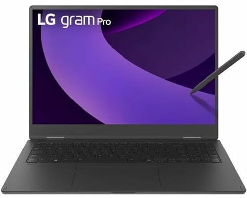 Image of 16T90TP-K.APB6U1 - LG gram Pro 16T90TP-K.APB6U1 16 Touchscreen Convertible 2 in 1 Notebook - WQXGA+ -