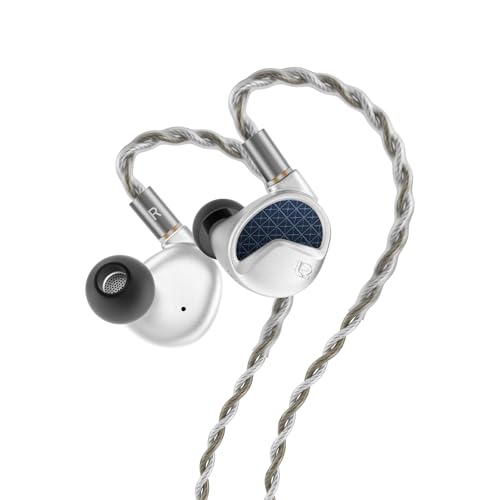 Image of Letshuoer Astralis 15.5mm 5th-Generation Planar Diaphragm Driver Hi-Fi in-Ear Monitors, HiFi Wired in Ear Earbuds, Planar IEMS with Detachable Silver-Plated Copper Cable for Audiophiles Musicians