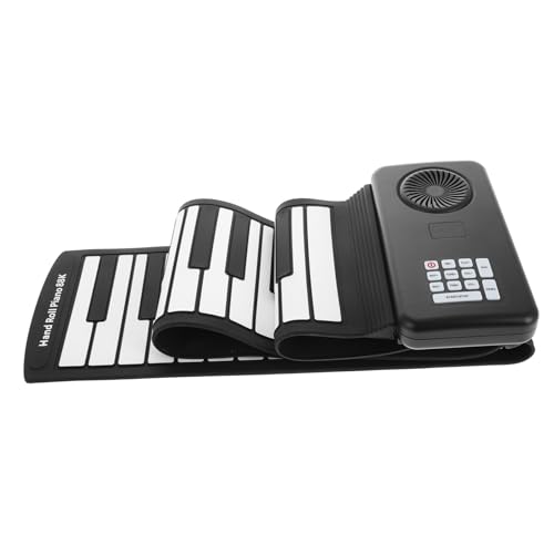 SWOOMEY 鍵 ソフトシリコン アップ電子ピアノ 折りたたみ式ポータブルキーボード スピーカー内蔵 製ピアノ体験 初心者向け トラベルに