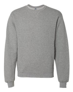 Russell Athletic Mens Dri Power Crewneck Sweatshirt, Oxford- Large #TOP23