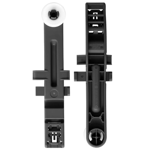 Image of 2 Pack W10571738 Dishwasher Upper Dishrack Adjuster And Wheel Assembly