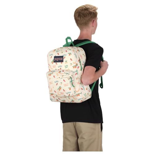 Image of JanSport Superbreak Durable, Lightweight Premium Backpack, Five a Day Cream, One Size, Modern