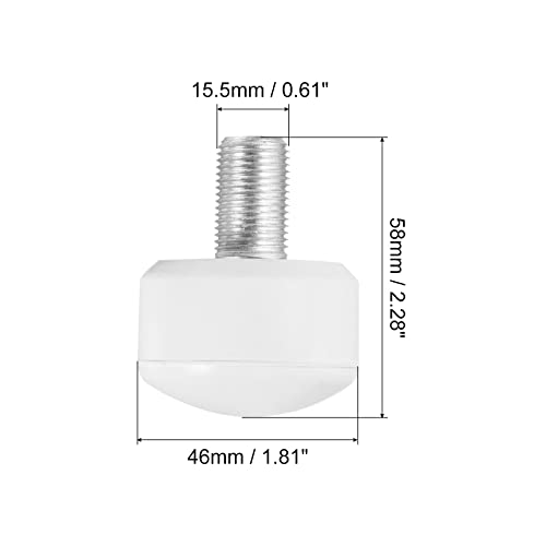 Frein de roller quad 82A blanc PATIKIL pour arrêt stable