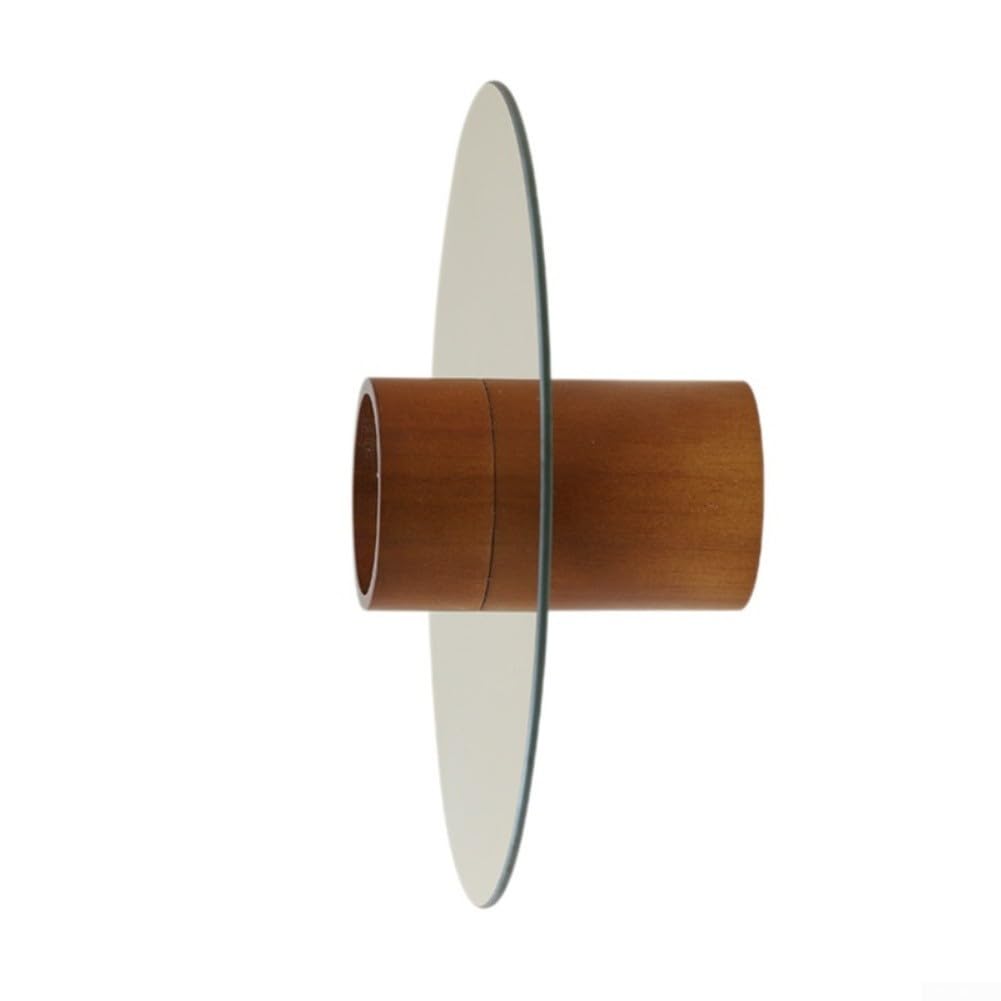 Plateau à gâteau rond en verre 28,5 cm - Design rétro