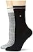 Produktbild Tommy Hilfiger Womens Rib Runfree Women's Crew Sock, Snow White, 39/42