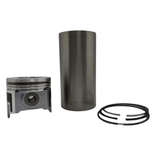 motokent KIT (PISTON + JUEGO DE AROS + CAMISA DE CILINDRO - SEMI ACABADO - DIÁMETRO: 94,00 mm - DIÁMETRO DE CÁMARA DE COMBUSTIÓN: 58,50 mm): Compatible con KUBOTA / V3307-17896