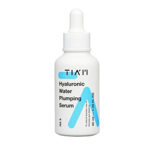 TIAM| Siero rimpolpante all'acqua ialuronica | Siero idratante all'acido ialuronico per il viso Pantenolo | Olio per il viso all'acido ialuronico per la cura della pelle coreano | Siero ialuronico