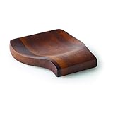 Kamenstein 5186011 Acacia Wood  Spoon Rest, 4.75-Inch, Natural