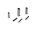 Burndy YF2/025UI Bare Ferrule, 2/0 AWG Wire Size, 0.563" Diameter, 0.984" Length (Pack of 50)