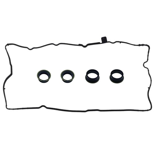 Image of Valve Cover Gasket VC4363G with Grommets for Fiat 500L 500X & Jeep Renegade 1.4L Turbocharged Engine, Fits 2014-2017 Models,Replacement for 1368cc L4 SOHC Engines, Easy Installation