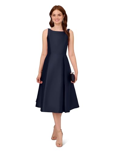 Adrianna Papell Women's Sleeveless Tea Length Dress4