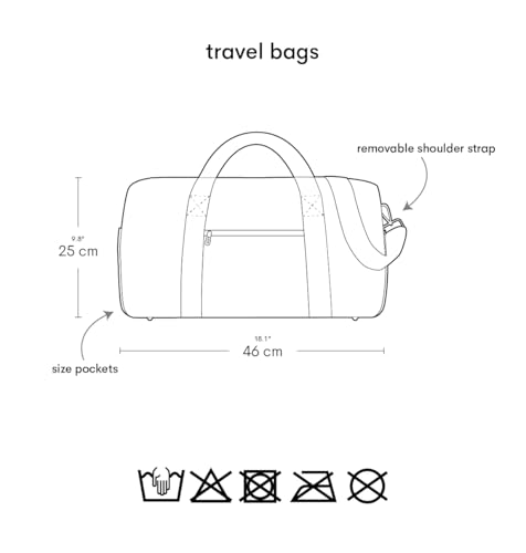 Pink Polyester Travel Bag - Butterflies, 46 cm x 25 cm x 22.5 cm, 26 Liters2
