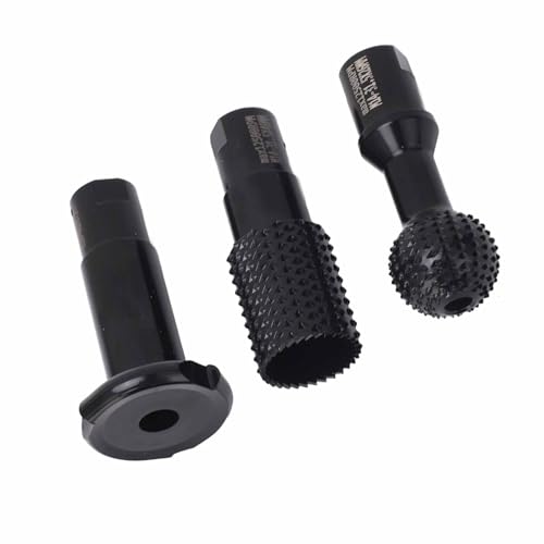 Set de 3 Fresas para Madera, Carburo Sólido, 14mm Roscadas miniatura 2