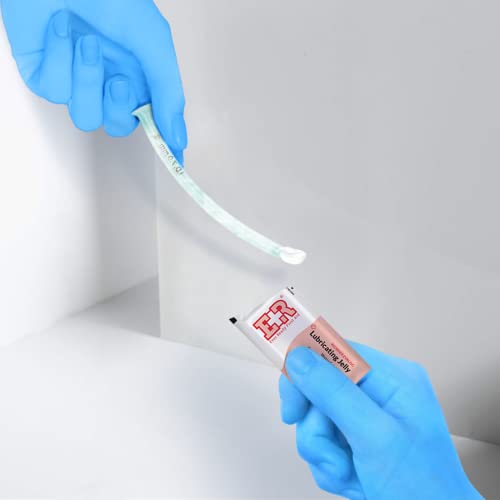 Image of Ever Ready First Aid Nasopharyngeal Airway (NPA) with Packet of Lubricant Jelly 3g (2 Count (Pack of 2))