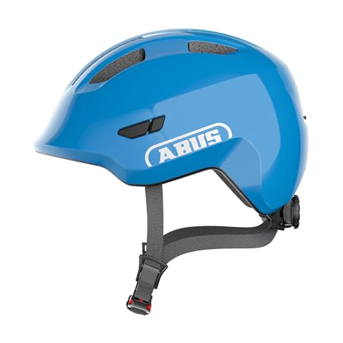 ABUS Casco Infantil Smiley 3.0, shiny blue, M