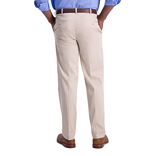 Image of Haggar Men's Classic Fit Iron Free Premium Khaki Casual Pant