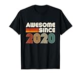 Photo Gallery awesome since 2020 vintage birthday born in 2020 retro maglietta Photo Gallery awesome since 2020 vintage birthday born in 2020 retro maglietta