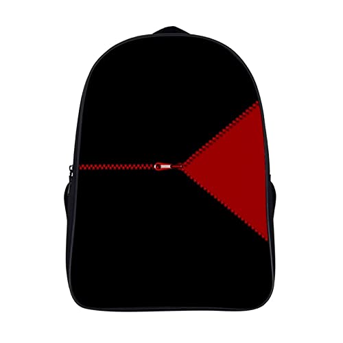 Sac d'école de voyage et de sports Black Teen fashion unisexe 3D
