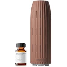AromaTech Ambience Scent Diffuser for Essential Oil Blends & Fragrances Waterless Scent Machine w/Bluetooth for Home, Bathroom Boutiques, Hotel, Spa Terracotta Blush with 60 ml Oil