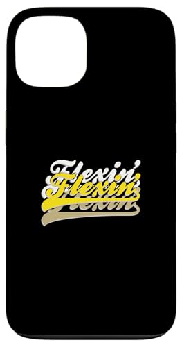 University Varsity-�S�[���h�J���[ Flexin'-X3 Varsity-�S�[���h �X�}�z�P�[�X iPhone 13 �p