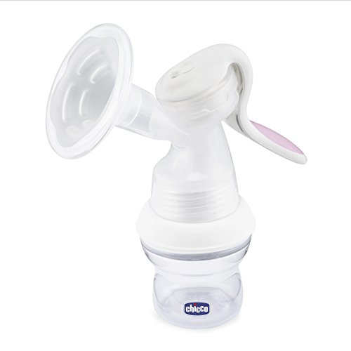 Bomba Tira Leite Step Up Manual, Chicco, Branco, Rosa E Transparente, Depende do tamanho d