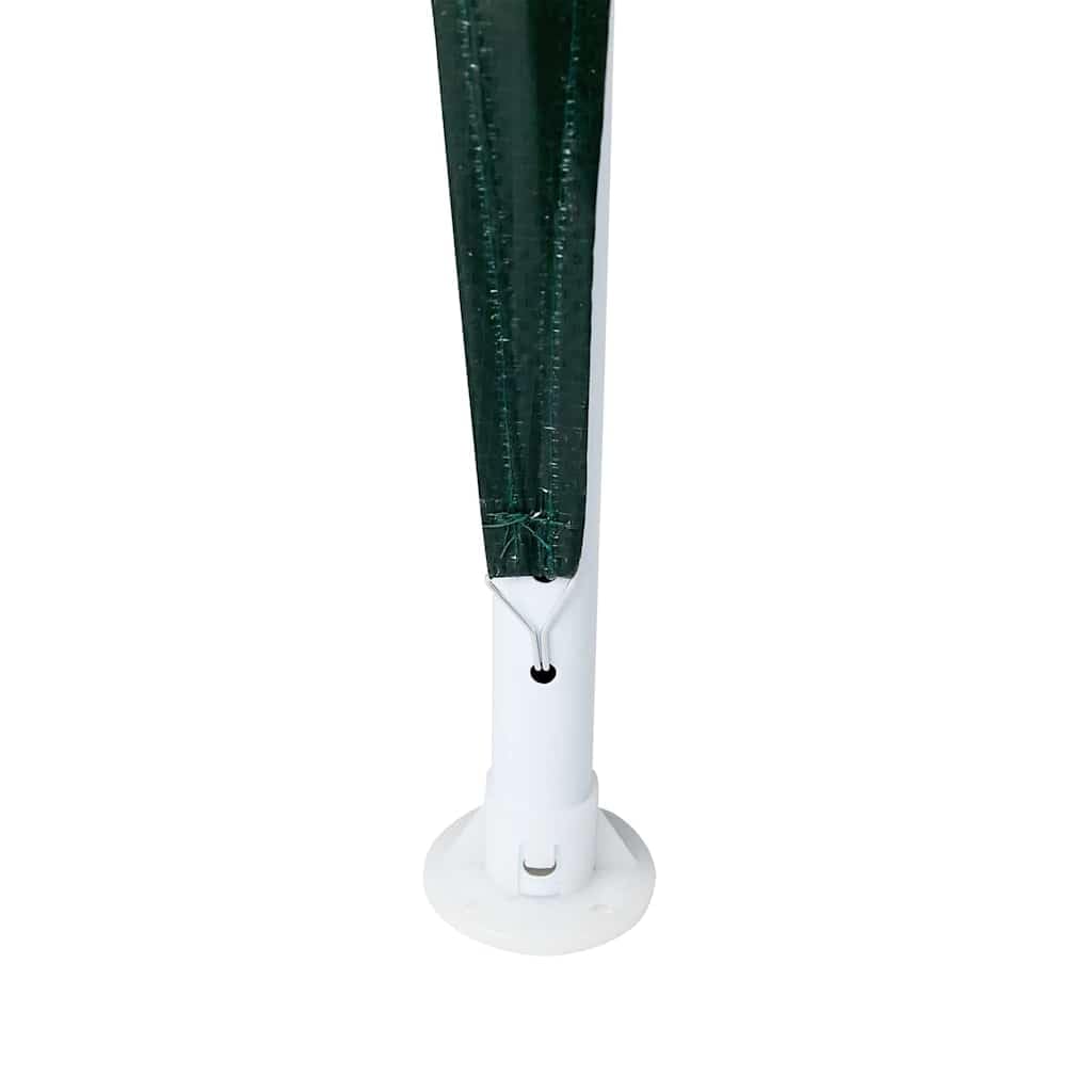 Tenda per Feste da Giardino Verde, Gazebo in Acciaio 8x4 m | Ampio tendone pieghevole in polietilene per eventi all'aperto e terrazze, crea comode zone d'ombra.