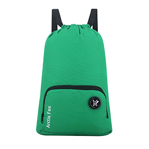 Image of Arctic Fox 15 Liters Draw String Bag Apple Green Backpack