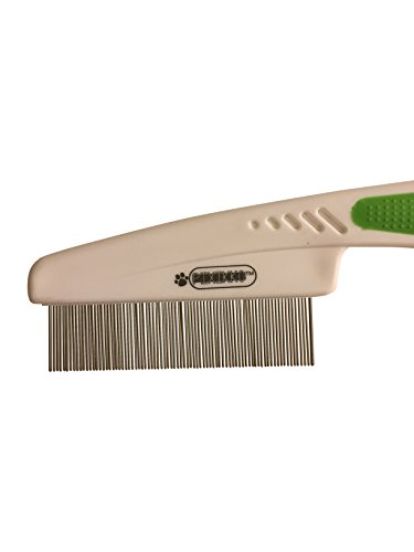 Pixikko Fine Spaced Pin Comb - Extra Fine 18mm Metal Pins Remove Flaky skins and Loose Hair - Image 2
