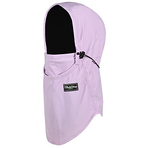BLACKSTRAP Team Hood Balaclava Face Mask, Dual Layer Cold Weather Headwear for Men and Women, Orchid