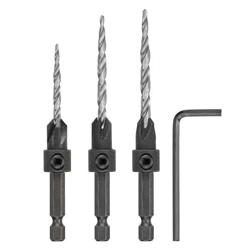 Image of DEWALT DW2535 3 Piece #6, 8, and #9 Countersink Assortment