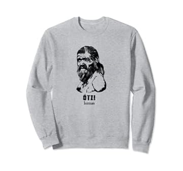 Ötzi Iceman Europeo Caveman Mummia Ghiacciaio Alpi Che Storia Felpa