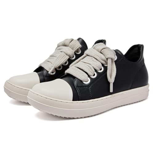 Low Top Sneakers for Men Comfortable Platform Walking Shoes2