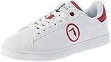 trussardi white shampoo 100% Polyurethan Trussardi Jeans by Trussardi Damen Galium Glit Pu/Logo GLI Gymnastikschuh, White/Bouganville, 36 EU
