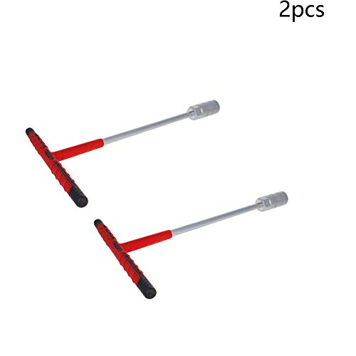 Utoolmart Rubber Coated T Handle 19Mm Hex Hexagon Socket Wrench Spanner Tool 2 Pcs #TOP3