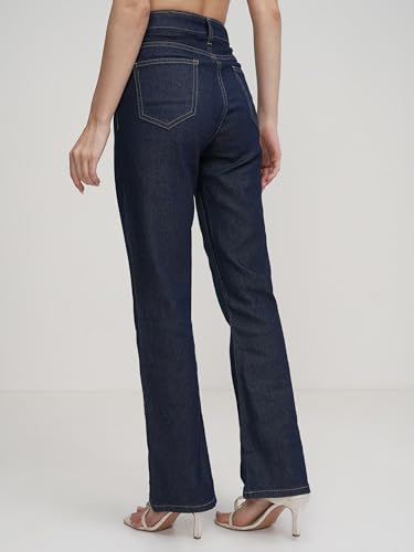 Image of Tokyo Talkies Women High Waist Straight Fit Jeans