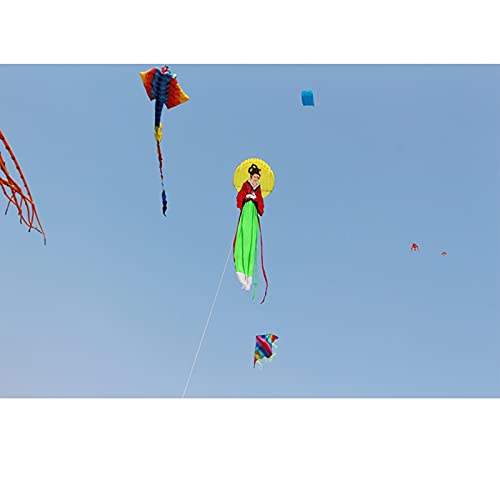 10m Chang'e fliegt zum Mond großer dreidimensionaler Drachen, geeignet für Strandreisen Park Familien Outdoor-Spiele und… – Bild 3