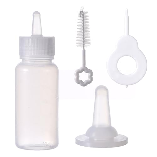 Paquete de 4 botellas de agua portátiles para perros y gatos, contenedor de almacenamiento de alimentos y agua para varias mascotas